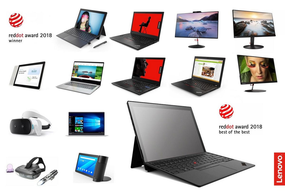 Lenovo raih 13 penghargaan Red Dot dan Best of the Best Design 2018 Lenovo raih 13 penghargaan Red Dot dan Best of the Best Design 2018